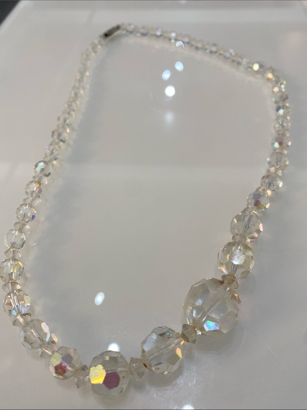 Crystal Aurora Beaded Necklace - Picture 4 of 5